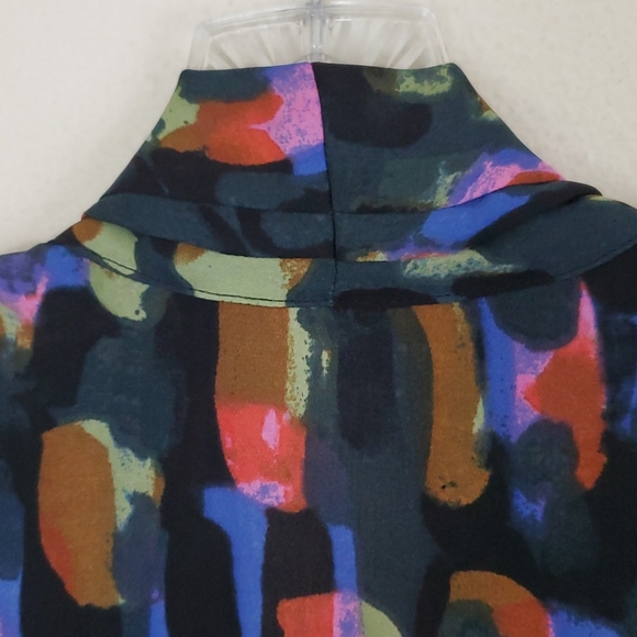 Cabi Multicolored Artsy Print Sleeveless Top XS - Picture 11 of 12